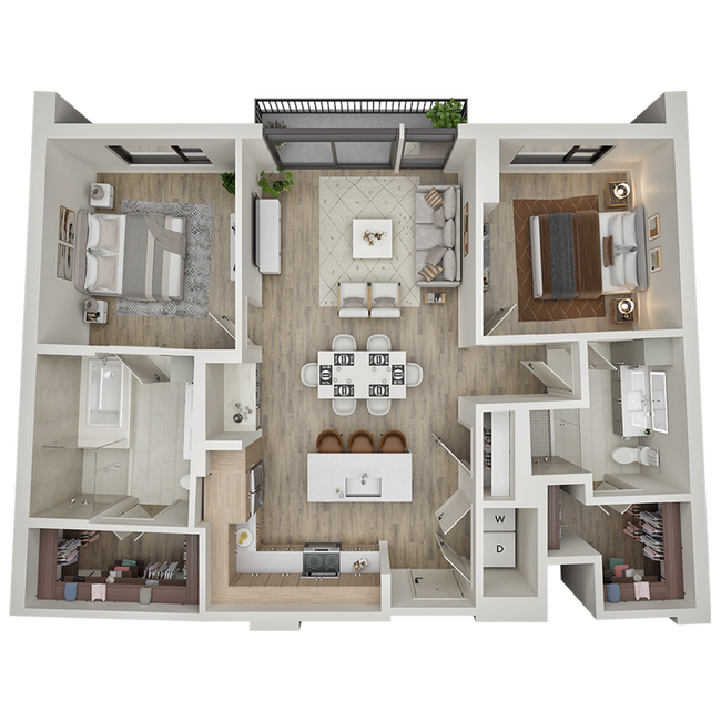 Ovation I Encore-406 floor plan